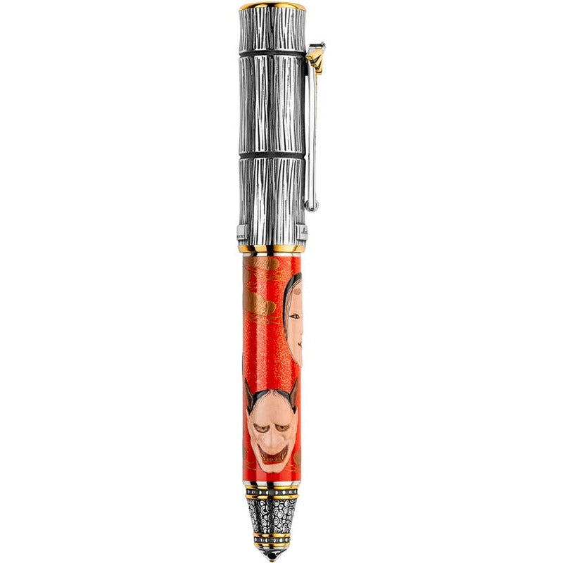 Caneta Tinteiro Kitcho Noh Masks - Woman - Edição Limitada - Ponta Fina - Mercado de Luxo - O Maior E-Commerce de Bens, Produtos e Serviços de Luxo do Brasil.