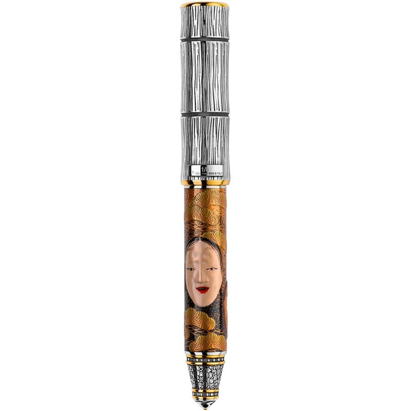 Caneta Tinteiro Kitcho Noh Masks - Deity - Edição Limitada - Ponta Fina - Mercado de Luxo - O Maior E-Commerce de Bens, Produtos e Serviços de Luxo do Brasil.
