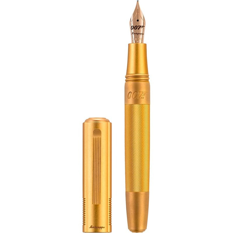 Caneta Tinteiro James Bond 007 Goldfinger - Anniversary Edition - Edição Limitada - Ponta Fina