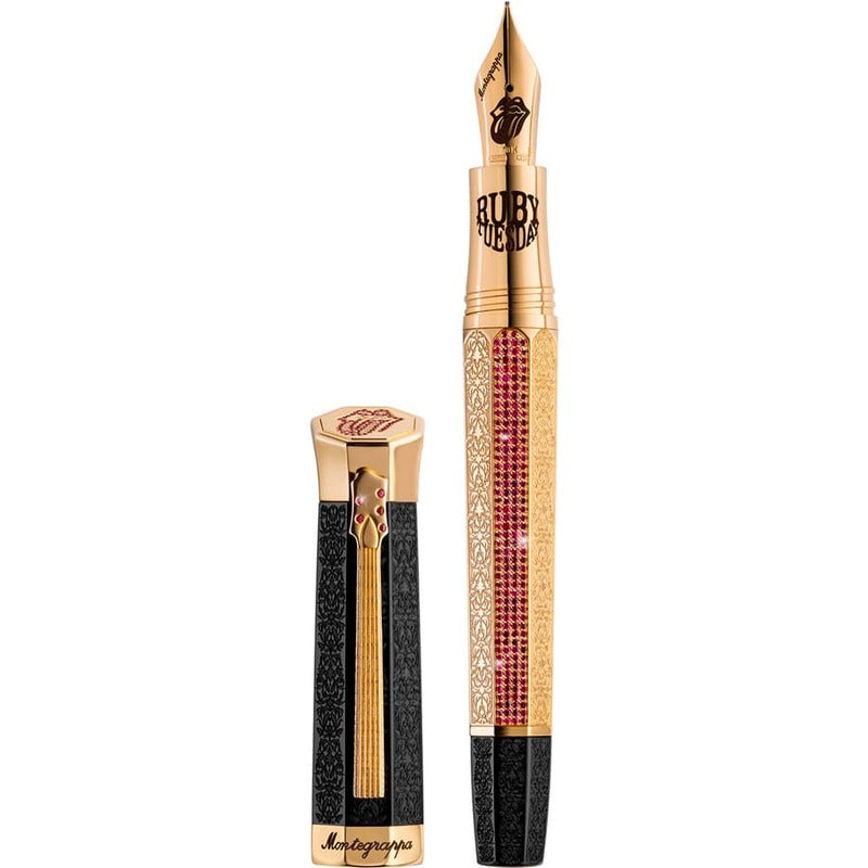 Caneta Tinteiro Stones Legacy - Rock Solid - Ruby Tuesday - Ponta Fina