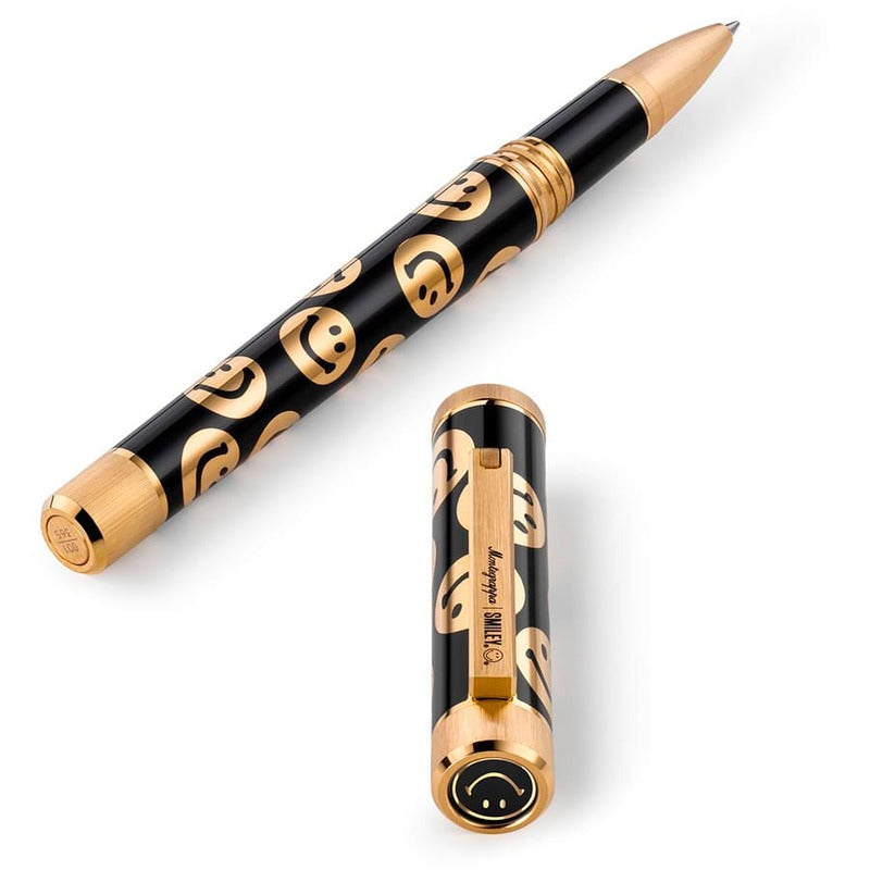 Caneta RollerBall Smiley® Heritage Collection - Get Happy! - Mercado de Luxo - O Maior E-Commerce de Bens, Produtos e Serviços de Luxo do Brasil.