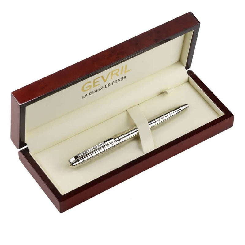 Caneta Esferográfica Avenue of America Sterling Silver Diamond - Mercado de Luxo - O Maior E-Commerce de Bens, Produtos e Serviços de Luxo do Brasil.