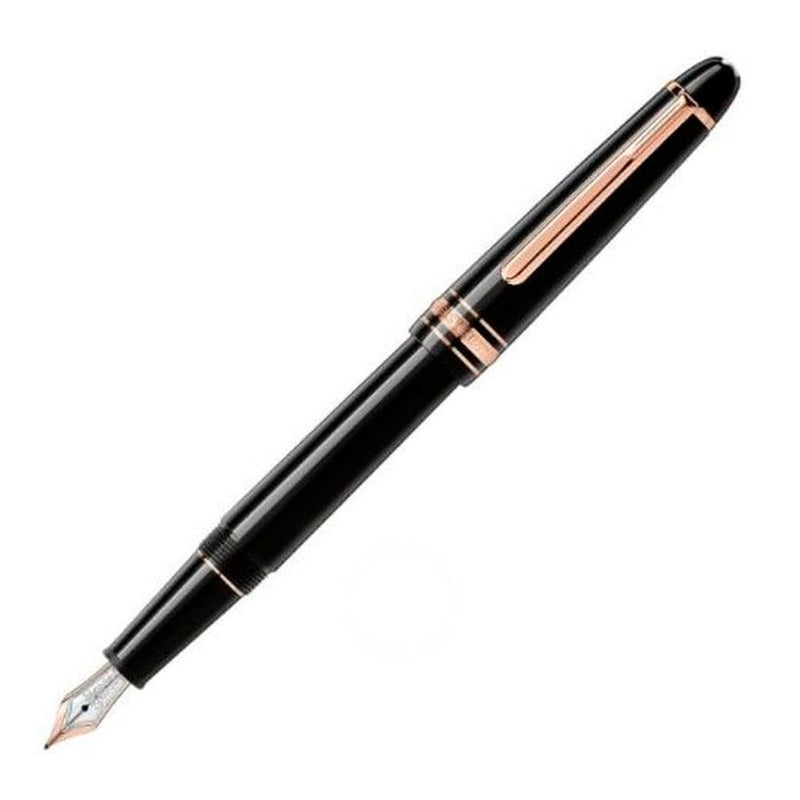 Caneta Tinteiro Meisterstuck Rose Gold Coated F Classique - Tinteiro