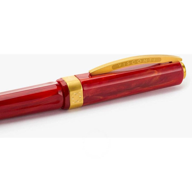 Caneta Tinteiro Opera Gold - Ponta Fina - Vermelha - Mercado de Luxo - O Maior E-Commerce de Bens, Produtos e Serviços de Luxo do Brasil.