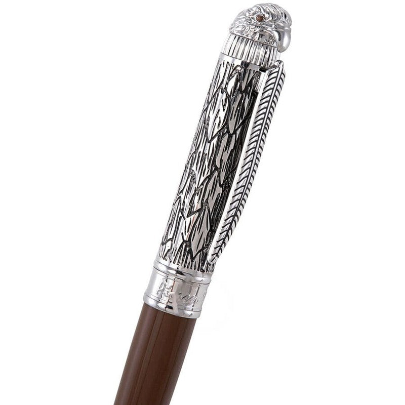 Caneta Esferográfica Rhodium Plated Falcon - Mercado de Luxo - O Maior E-Commerce de Bens, Produtos e Serviços de Luxo do Brasil.