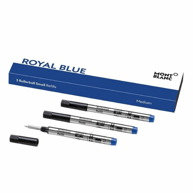 Refil 3 unid - Ponta Média - Azul Royal