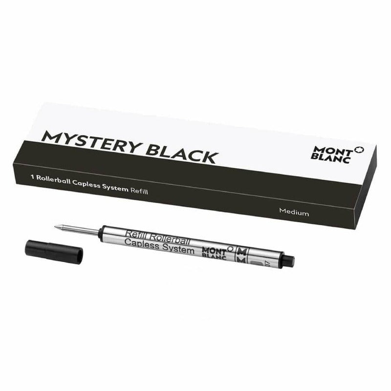 Refil Rollerball Capless - 1 unid - Preto Mistério - Ponta Média