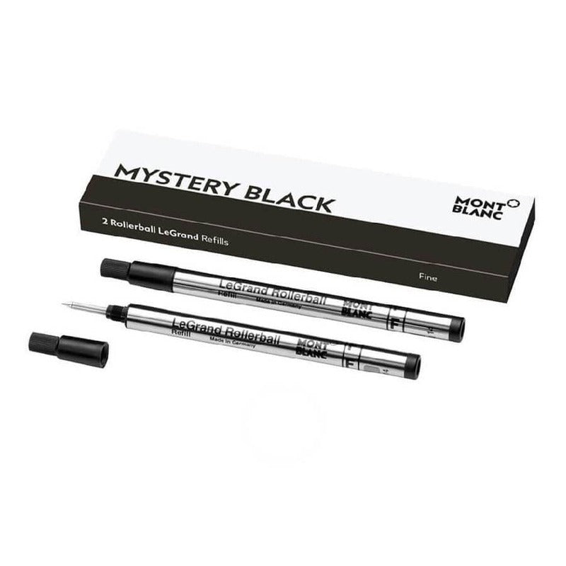Refil Rollerball Legrand - 2 unid - Ponto Fina - Preta Mistério