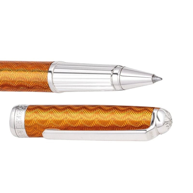 Caneta RollerBall Feelings New Wave Cognac - Mercado de Luxo - O Maior E-Commerce de Bens, Produtos e Serviços de Luxo do Brasil.