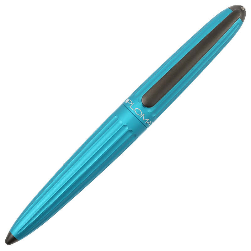 Caneta RollerBall Aero Turquoise - Mercado de Luxo - O Maior E-Commerce de Bens, Produtos e Serviços de Luxo do Brasil.