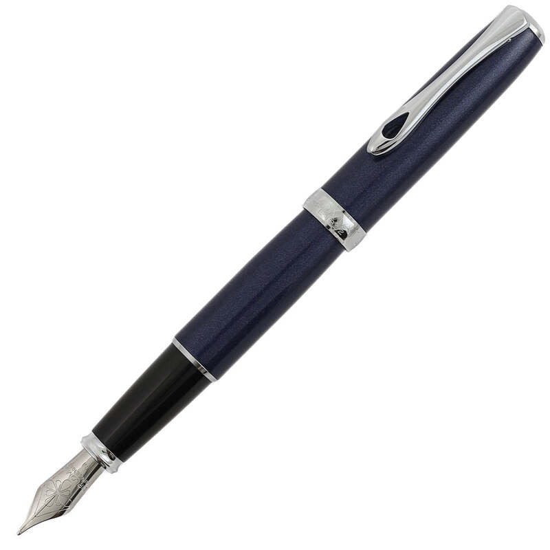 Caneta Tinteiro Excellence A2 Midnight Chrome