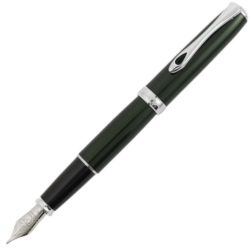 Caneta Tinteiro Excellence A2 Evergreen Chrome