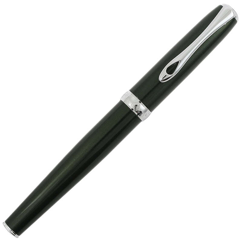 Caneta Tinteiro Excellence A2 Evergreen Chrome - Mercado de Luxo - O Maior E-Commerce de Bens, Produtos e Serviços de Luxo do Brasil.