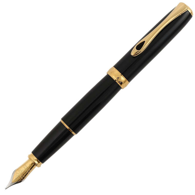 Caneta Tinteiro Excellence A2 Lacquer Gold