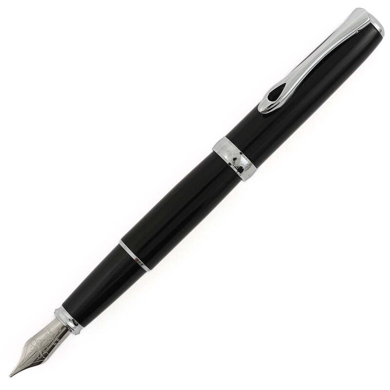 Caneta Tinteiro Excellence A2 Lacquer Chrome