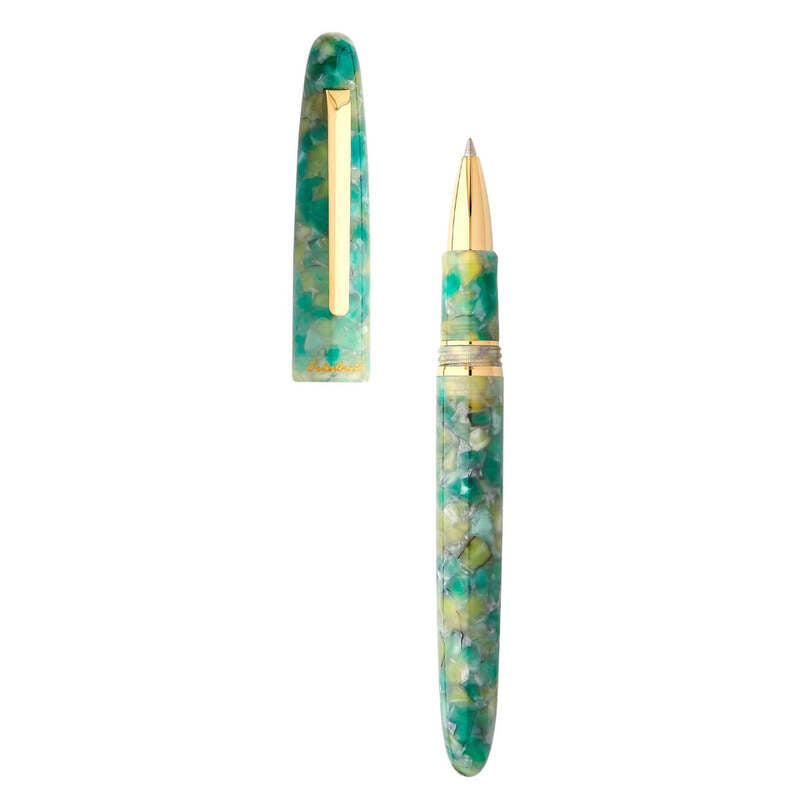 Caneta RollerBall Estie Sea Glass - Mercado de Luxo - O Maior E-Commerce de Bens, Produtos e Serviços de Luxo do Brasil.