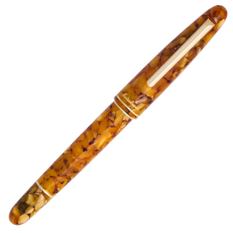Caneta Tinteiro Estie Honeycomb Button-Fill - Mercado de Luxo - O Maior E-Commerce de Bens, Produtos e Serviços de Luxo do Brasil.