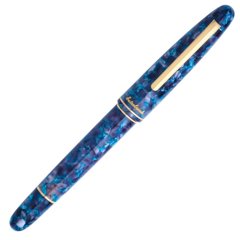 Caneta Tinteiro Estie Moon Button-Fill - Mercado de Luxo - O Maior E-Commerce de Bens, Produtos e Serviços de Luxo do Brasil.