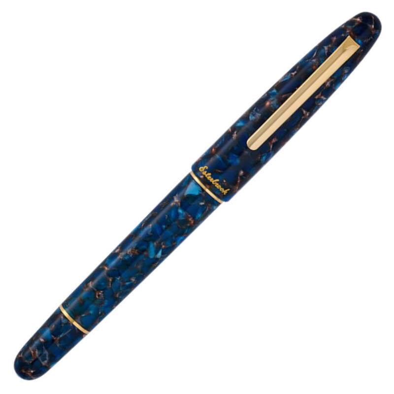 Caneta Tinteiro Estie Nouveau Bleu Button-Fill - Mercado de Luxo - O Maior E-Commerce de Bens, Produtos e Serviços de Luxo do Brasil.