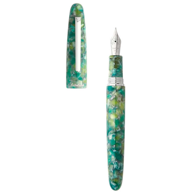 Caneta Tinteiro Estie Sea Glass - Oversize - Mercado de Luxo - O Maior E-Commerce de Bens, Produtos e Serviços de Luxo do Brasil.