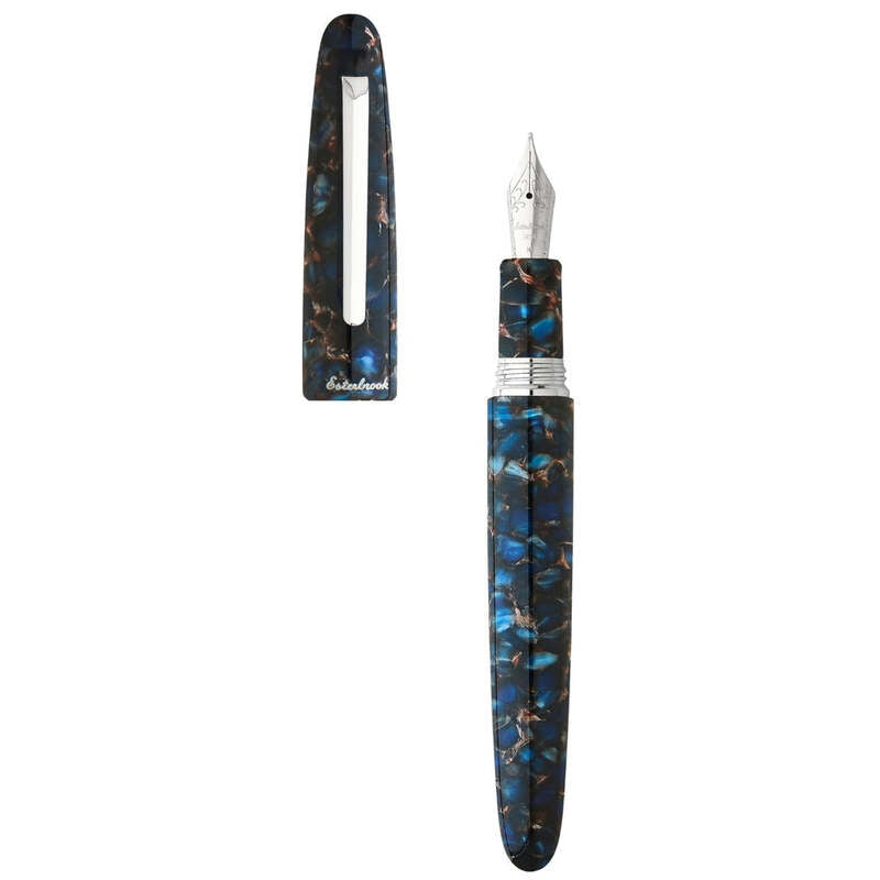 Caneta Tinteiro Estie Nouveau Bleu - Oversize - Mercado de Luxo - O Maior E-Commerce de Bens, Produtos e Serviços de Luxo do Brasil.