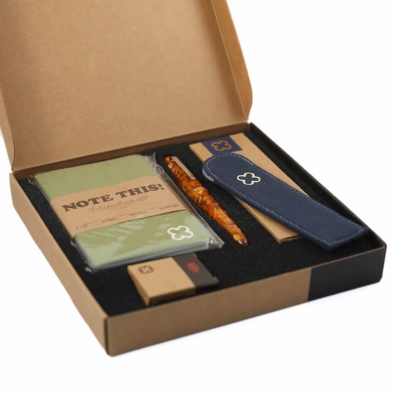 Caneta Tinteiro Bundle Set Navy - Honeycomb Estie Palladium - Mercado de Luxo - O Maior E-Commerce de Bens, Produtos e Serviços de Luxo do Brasil.