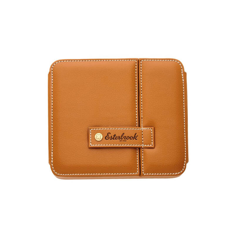 Porta Caneta British Tan unid Nook para 6 unid