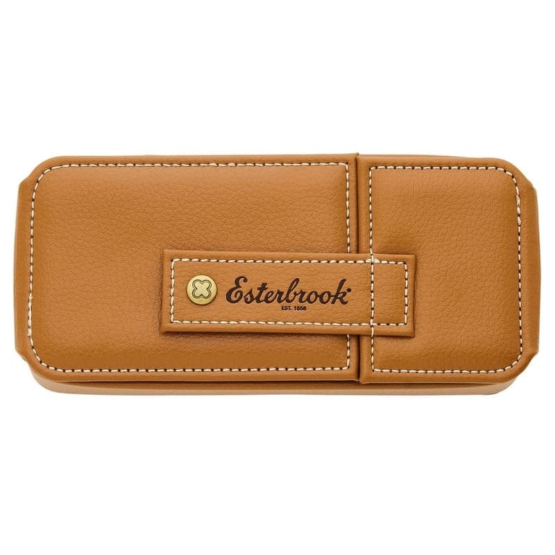 Porta Caneta British Tan unid Nook para 3 unid