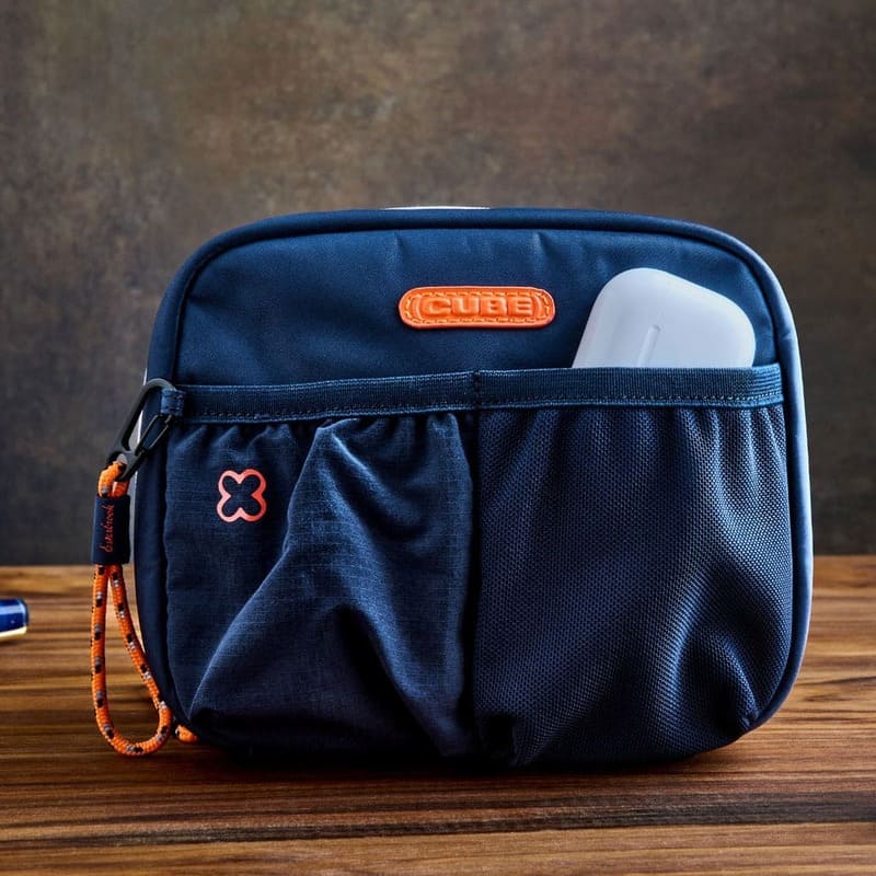 Porta Caneta Cube NavyTravel 