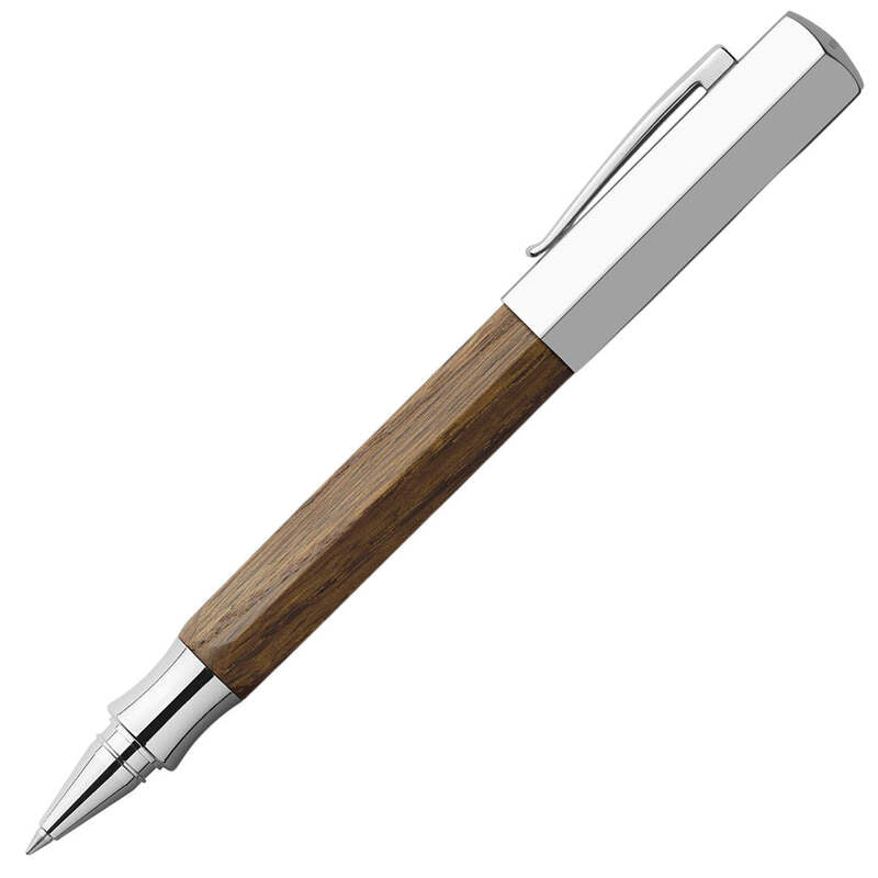 Caneta RollerBall Ondoro Smoked Oak
