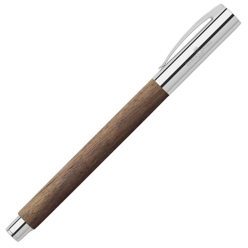 Caneta RollerBall Ambition Walnut Wood - Mercado de Luxo - O Maior E-Commerce de Bens, Produtos e Serviços de Luxo do Brasil.