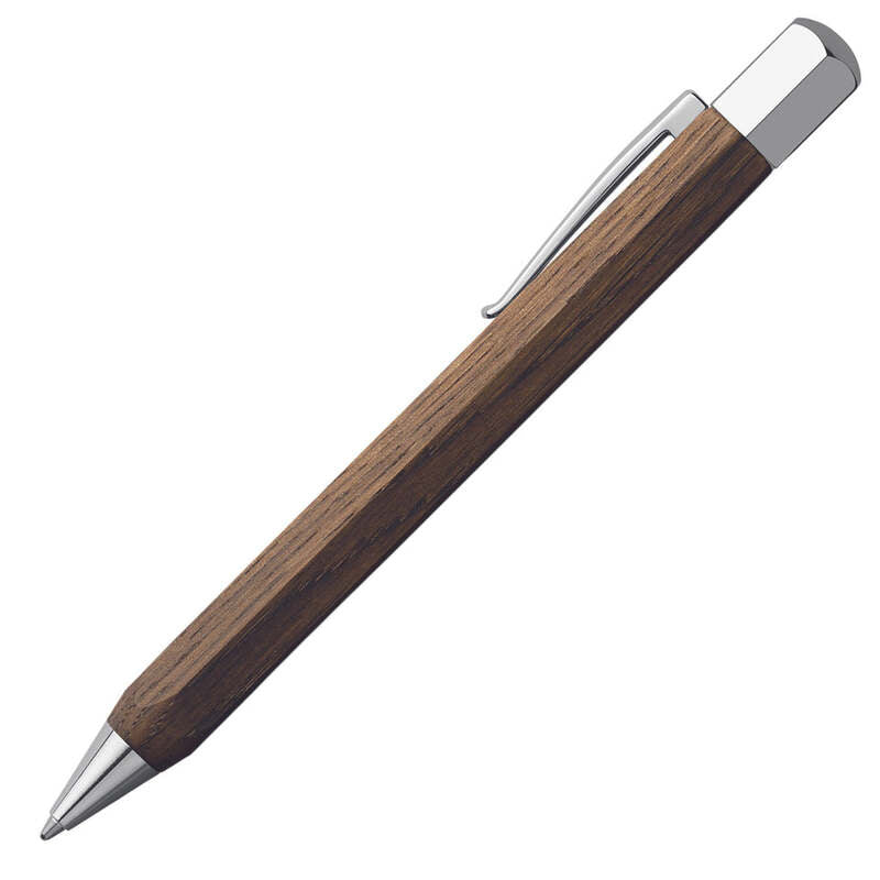 Caneta Esferográfica Ondoro Smoked Oak