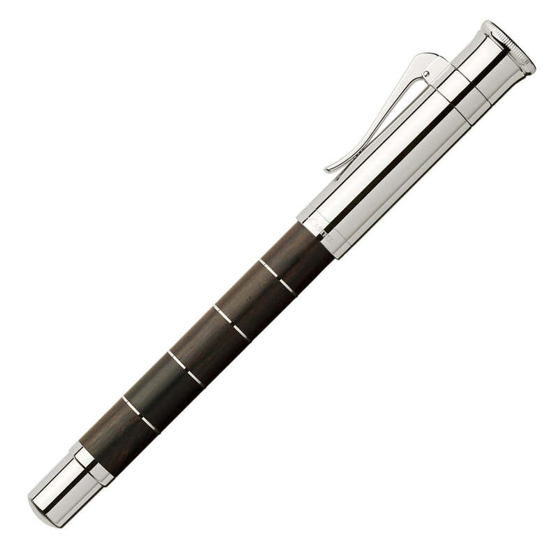 Caneta Tinteiro Classic Anello Grenadilla Ouro 18k - Mercado de Luxo - O Maior E-Commerce de Bens, Produtos e Serviços de Luxo do Brasil.