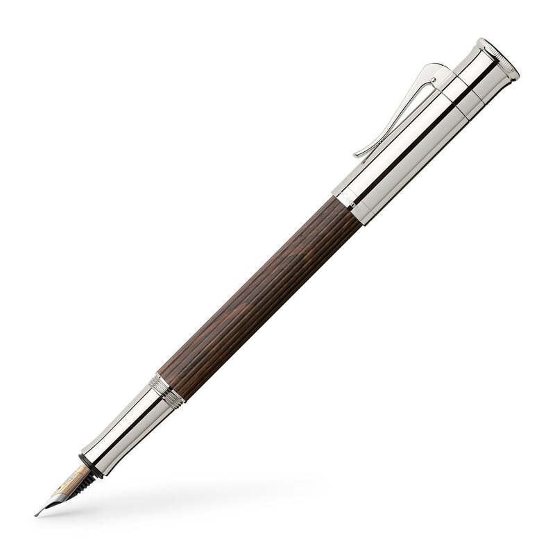 Caneta Tinteiro Classic Grenadilla Ouro 18k
