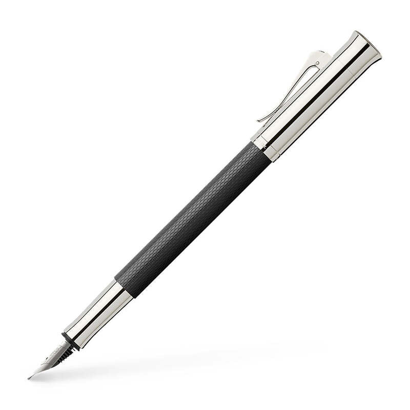 Caneta Tinteiro Guilloche Ouro 18k