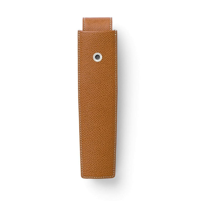 Porta Caneta Cognac Sliding Epsom Pen of the Year para 1 unid - Mercado de Luxo - O Maior E-Commerce de Bens, Produtos e Serviços de Luxo do Brasil.