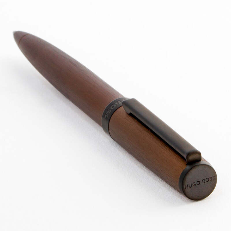 Caneta Esferográfica Gear Brushed Khaki - Mercado de Luxo - O Maior E-Commerce de Bens, Produtos e Serviços de Luxo do Brasil.