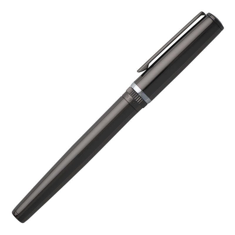 Caneta Tinteiro Gear Metal Dark Chrome - Mercado de Luxo - O Maior E-Commerce de Bens, Produtos e Serviços de Luxo do Brasil.