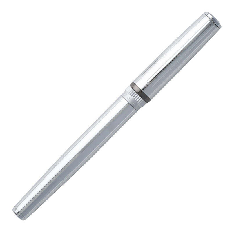 Caneta Tinteiro Gear Metal Chrome - Mercado de Luxo - O Maior E-Commerce de Bens, Produtos e Serviços de Luxo do Brasil.