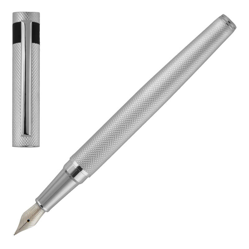 Caneta Tinteiro Loop Diamond Chrome