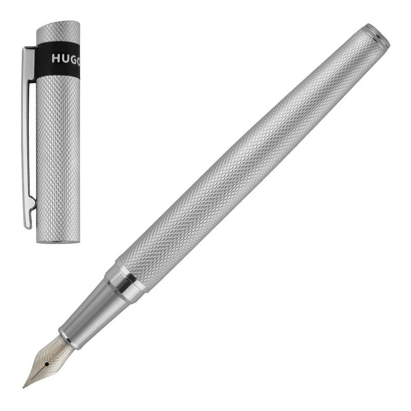 Caneta Tinteiro Loop Diamond Chrome - Mercado de Luxo - O Maior E-Commerce de Bens, Produtos e Serviços de Luxo do Brasil.