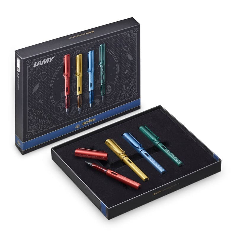 Caneta Tinteiro AL-Star Harry Potter Gift Set - All Houses