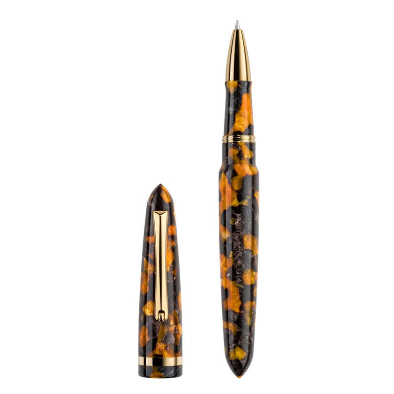 Caneta RollerBall Venetia Havana Amber