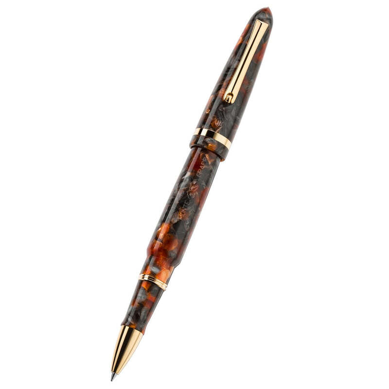 Caneta RollerBall Venetia Plume Agate - Mercado de Luxo - O Maior E-Commerce de Bens, Produtos e Serviços de Luxo do Brasil.