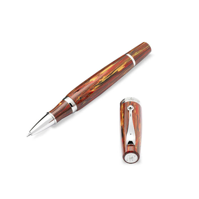 Caneta RollerBall Mia Flaming Heart - Mercado de Luxo - O Maior E-Commerce de Bens, Produtos e Serviços de Luxo do Brasil.