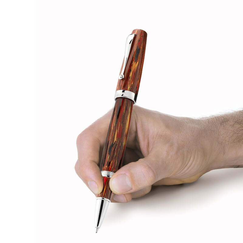 Caneta RollerBall Mia Flaming Heart - Mercado de Luxo - O Maior E-Commerce de Bens, Produtos e Serviços de Luxo do Brasil.