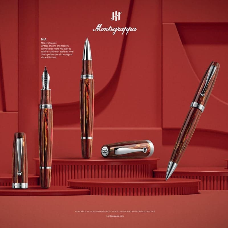 Caneta Esferográfica Mia Flaming Heart - Mercado de Luxo - O Maior E-Commerce de Bens, Produtos e Serviços de Luxo do Brasil.