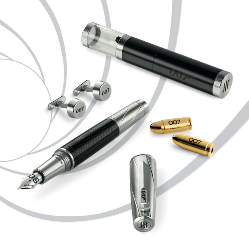 Caneta Tinteiro James Bond 007 Spymaster Duo - Mercado de Luxo - O Maior E-Commerce de Bens, Produtos e Serviços de Luxo do Brasil.
