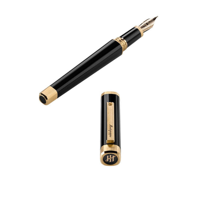 Caneta Tinteiro Quattro Gold IP - Ouro 14k - Mercado de Luxo - O Maior E-Commerce de Bens, Produtos e Serviços de Luxo do Brasil.