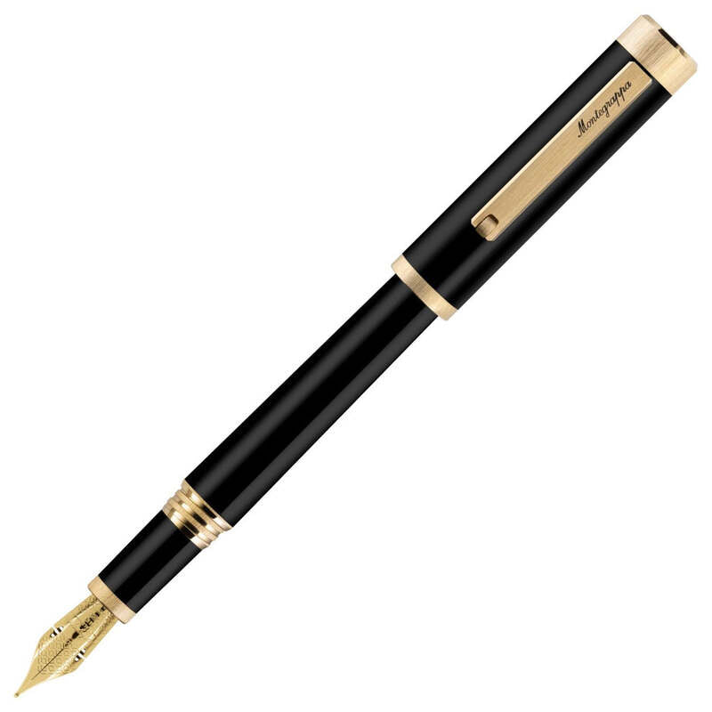 Caneta Tinteiro Zero Gold IP - Ouro 14k Flex